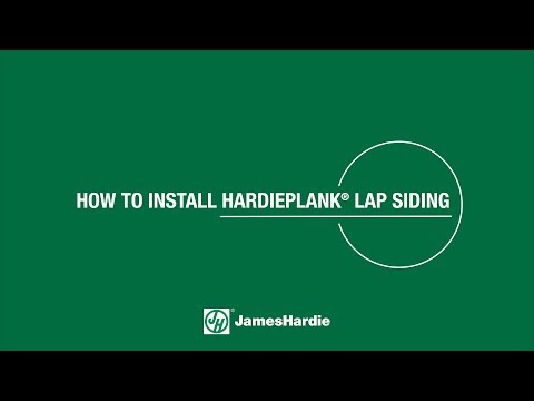 How to Install HardiePlank® Lap Siding