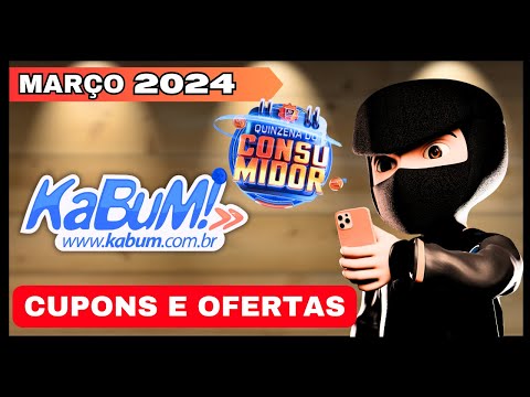 [NOVO] Cupom KABUM MARÇO 2024 - Quinzena do Consumidor Kabum 2024 - Resgate Agora O Seu Cupom Kabum