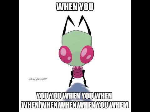 When you... Invader Zim