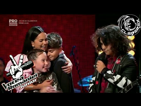Vocea României Junior - Echipa INNA (Special message and Finalist select)