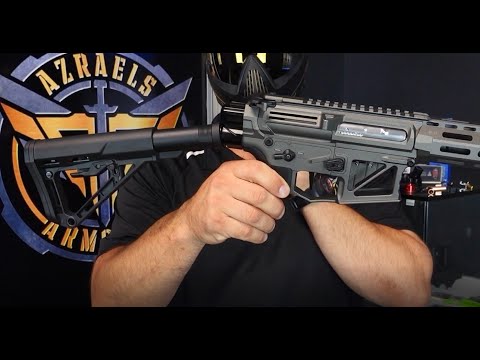 APS CUSTOM MPX UPGRADED AZTECH SCYTHE W/DROP STOCK 315FPS
