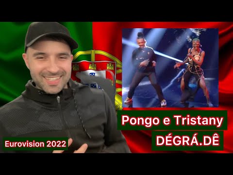 Reaction 🇵🇹: Pongo e Tristany – DÉGRÁ.DÊ (Festival da Canção 2022)