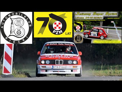 Jesienny Super Sprint Libusza 4.10.2020r. załogi z Automobilklubu Bieckiego