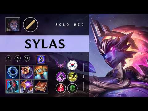 Sylas Mid vs Ahri - KR Master Patch 26.04