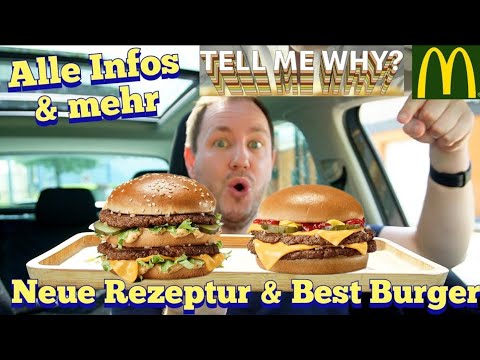 McDonald's: Neue Rezeptur nach über 50 Jahren & Best Burger. Alle Infos und mehr, hier im Video!