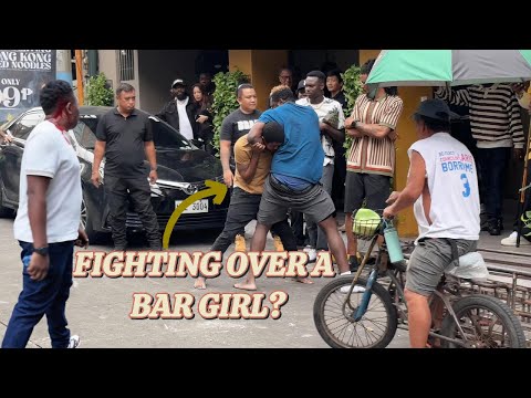 Morning Madness In Poblacion Makati | Drunk Foreigners Fight Over Female