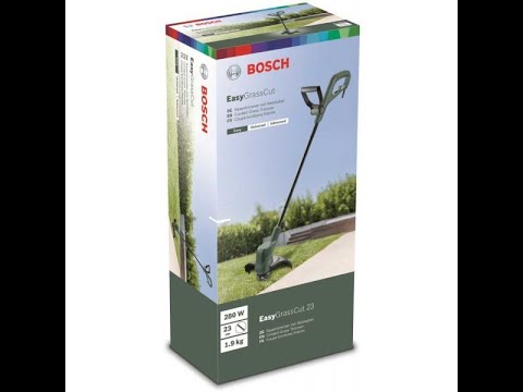 Триммер электрический Bosch EasyGrassCut 23 "Обзор"
