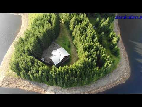 Casa lui Sadoveanu pe Valea Frumoasei sau Valea Sebesului, langa barajul Oasa