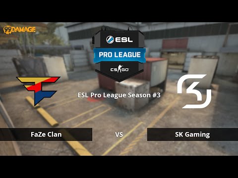 FaZe Clan vs. SK Gaming | ESL Pro League Season #3 | de_cache