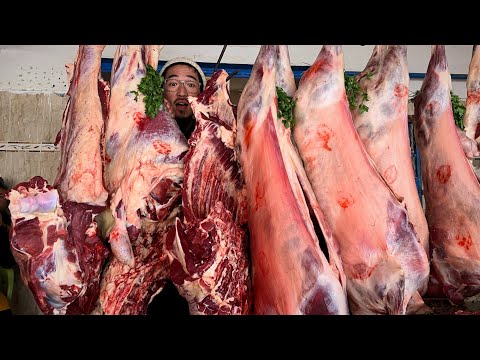 Fantastic Street Food in Oued Laou Market 🇲🇦 Travel Morocco