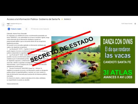 CANDIOTI, CASO OVNI ES SEGURIDAD NACIONAL EN ARGENTINA