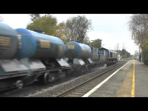 66425 and 66427 on 3S01, 09:20, Stowmarket D.G.L. - Stowmarket D.G.L.