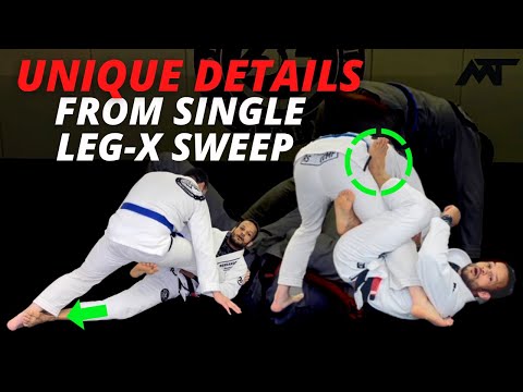 Unique Sweep From Single Leg X