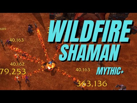 Elemental Shaman Wildfire Build for Mythic +