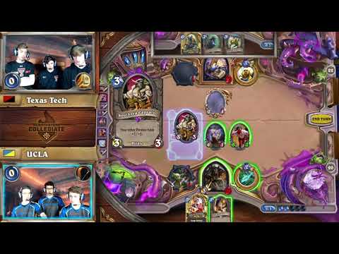 Hearthstone   Texas Tech vs UCLA   Hearthstone Collegiate Champs Fall 2017 Semifinal 1