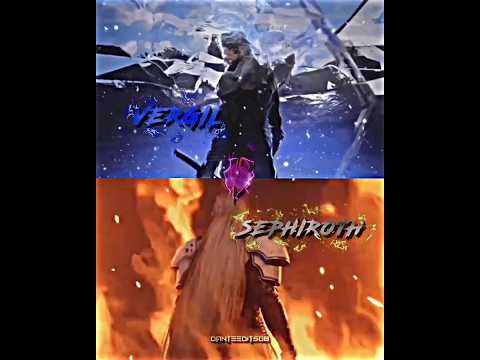 Vergil vs Sephiroth #shorts