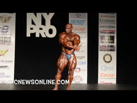 IFBB Pro Dexter Jackson Posing Routine From The 2016 IFBB NY Pro