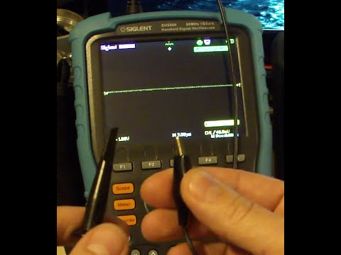 Oscyloskop: pomiar napięcia sieci elektrycznej 230 V  - skopometr cz.1