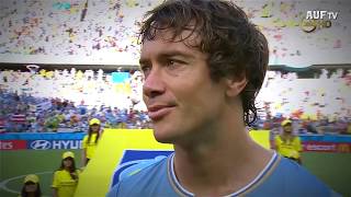 Se retiró el capitán con más partidos con la Celeste