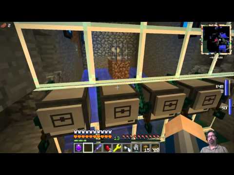 Minecraft Episode 10 FTB Unleashed Soul Shard, XP machine and Redstone Wireless