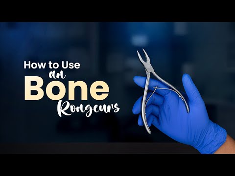How to Use Waldent Bone Rongeur | Best Surgical Tool for Bone Trimming