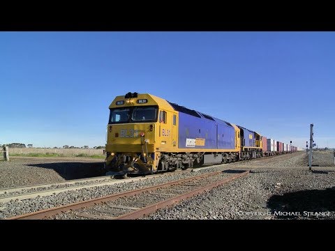 7902V Mildura Container Freight - PoathTV Australian Trains & Railways