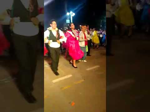 festejando en la víspera de huanuco por sus 480 años de fundación 2019