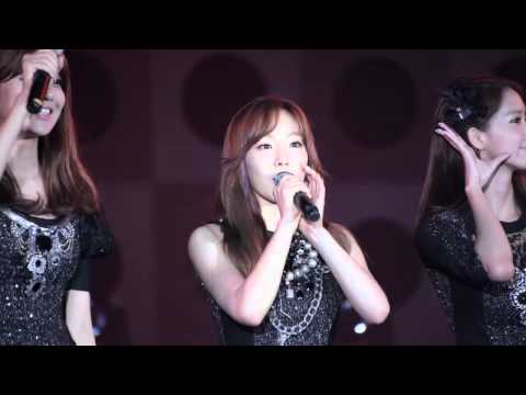 [Fancam] 120712 SNSD Taeyeon @ Expo 2012 Yeosu Korea Pop Festival - Talk