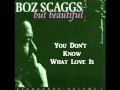 Boz Scaggs  You Don't Know What Love Is