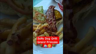 Grand Princess Salty Dog Grill: Chicken Strips & Loaded Fries!