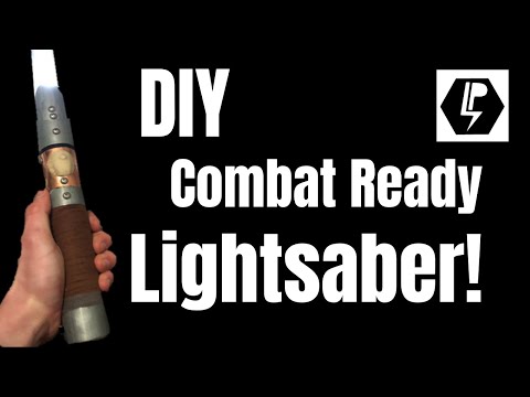 COMBAT READY LIGHTSABER ON A BUDGET #diy #starwars