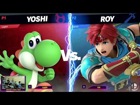 TnTr #7 - Eni (Pokemon Trainer, Roy) vs Lyght (Yoshi) - Winner's Semi