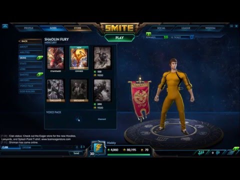 SMITE: NEW SKINS IN AMATERASU PATCH