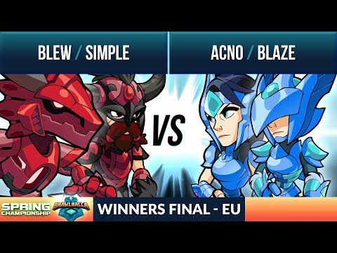 Blew & SimpLe vs Acno & Blaze - Winners Final - Spring Championship EU 2v2