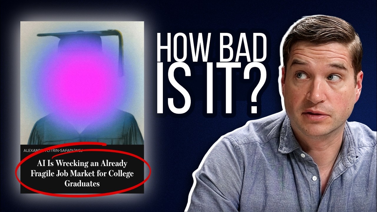 Is AI Stealing Entry-Level Jobs? (Economists Doubt It) | AI Reality Check