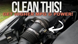 How To Clean Mass Air Flow Sensor MAF Sensor P2282 Restore Power