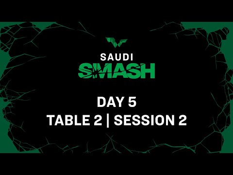 LIVE! | T2 | Day 5 | Saudi Smash 2024 | Session 2