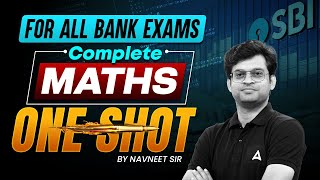 All Bank Exam Quant One Shot | Complete Maths in One Shot | Maths By Navneet Tiwari