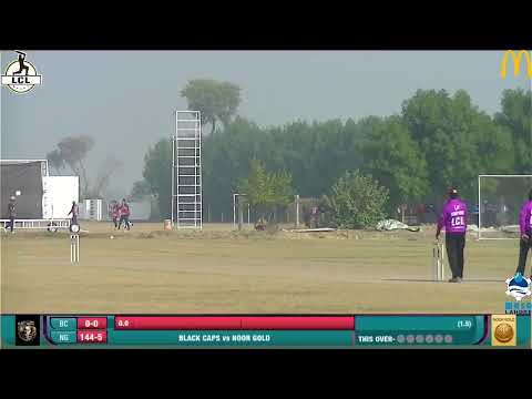 LCL-31 SUNDAY (C) MATCH#05 NOOR GOLD VS BLACK CAPS