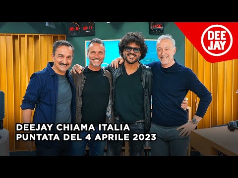 Deejay Chiama Italia - Puntata del 4 aprile 2023 / Nek e Francesco Renga