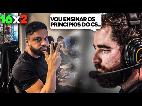 REAÇÃO DO FALLEN ao saber do 16x2 do novo time do FER E CORRIGINDO TUDO...