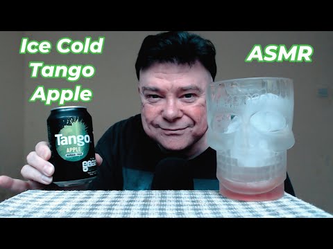 ASMR - Drinking Ice Cold Tango APPLE