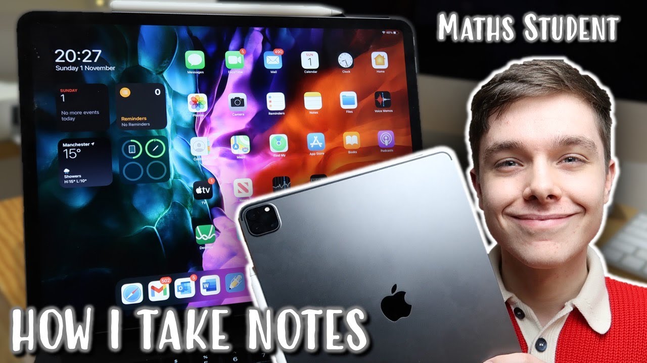 How I Take MATHS Notes on My iPad PRO 2020! (maths student)