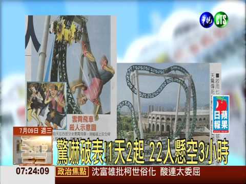 安全桿鬆脫 雲霄飛車摔死人