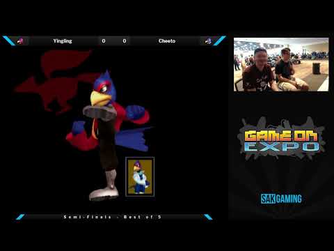 Game On Expo Melee Semi-Finals - Yingling (Red Falco) vs Cheeto (Falco)