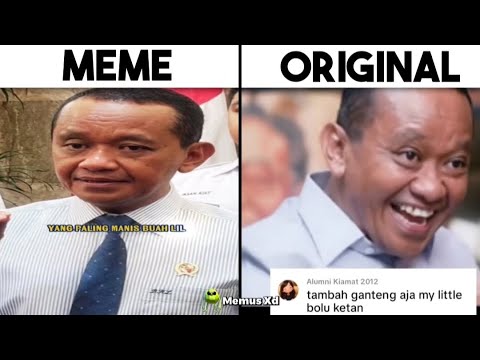 Lagu Bahlil My Little Bolu Ketan Meme Vs Original 😂