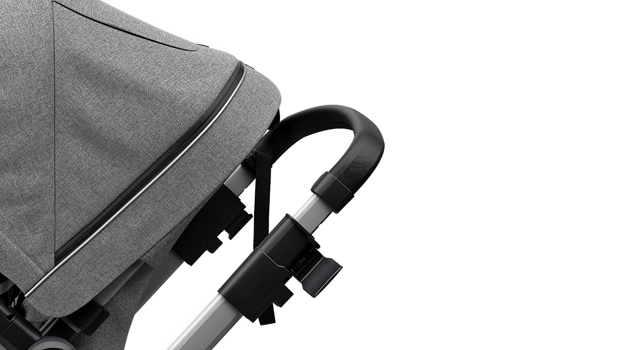 Thule Sleek Grey melange - Feature: Adjustable handlebar
