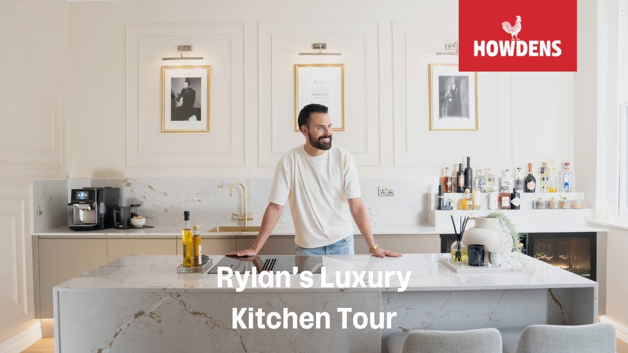 Rylan’s Luxury Kitchen Makeover with Howdens | Clerkenwell Matt Metallic Bronze