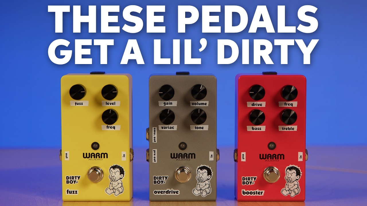 Boost, Overdrive, or Fuzz? | Warm Audio Dirty Boy Jr. Pedals - YouTube