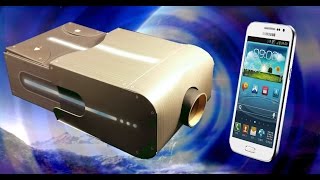 Avon Smartphone Projector Review! (£9 build your own cardboard thingy)